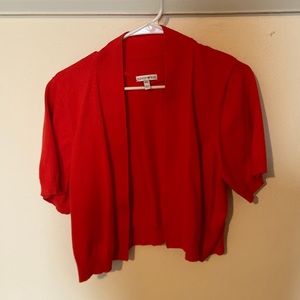 Fashion Bug Short Sleeve Crop Cardigan